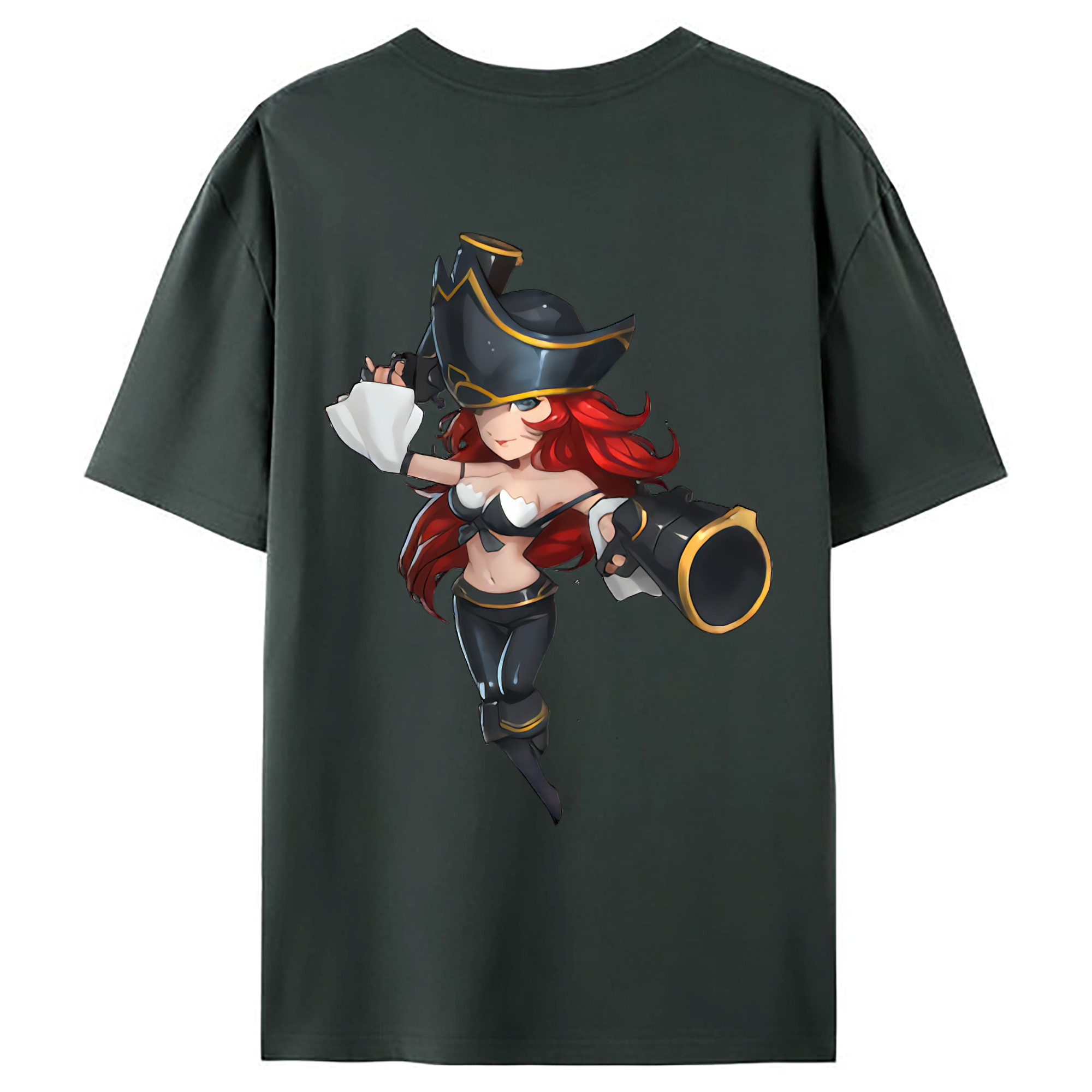 （画像用） リーグ・オブ・レジェンド League of Legends LOL 綿100％ メンズ半袖Tシャツ（バックプリント） 通気性